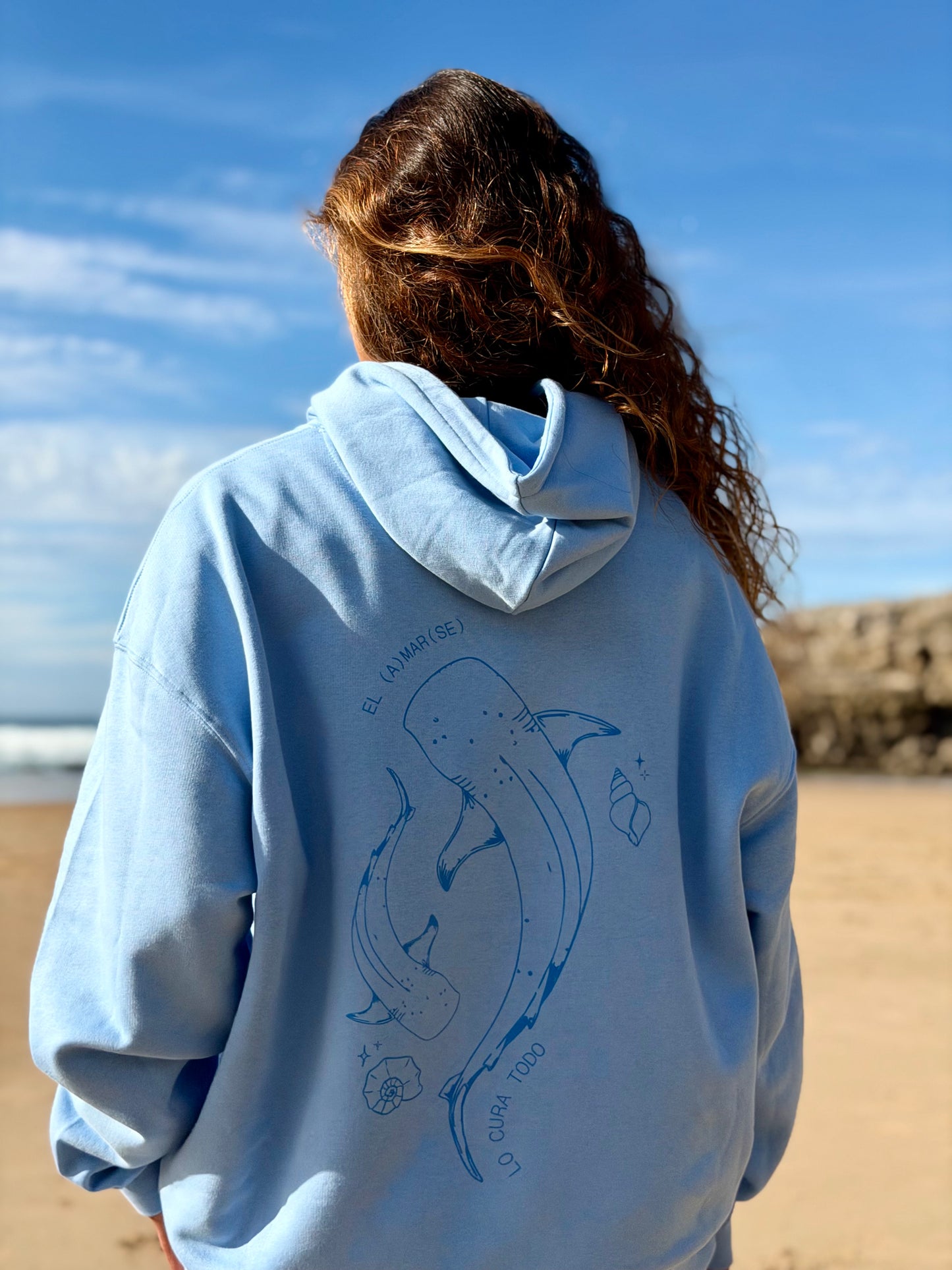 Sudadera Whale Shark - Blue soul