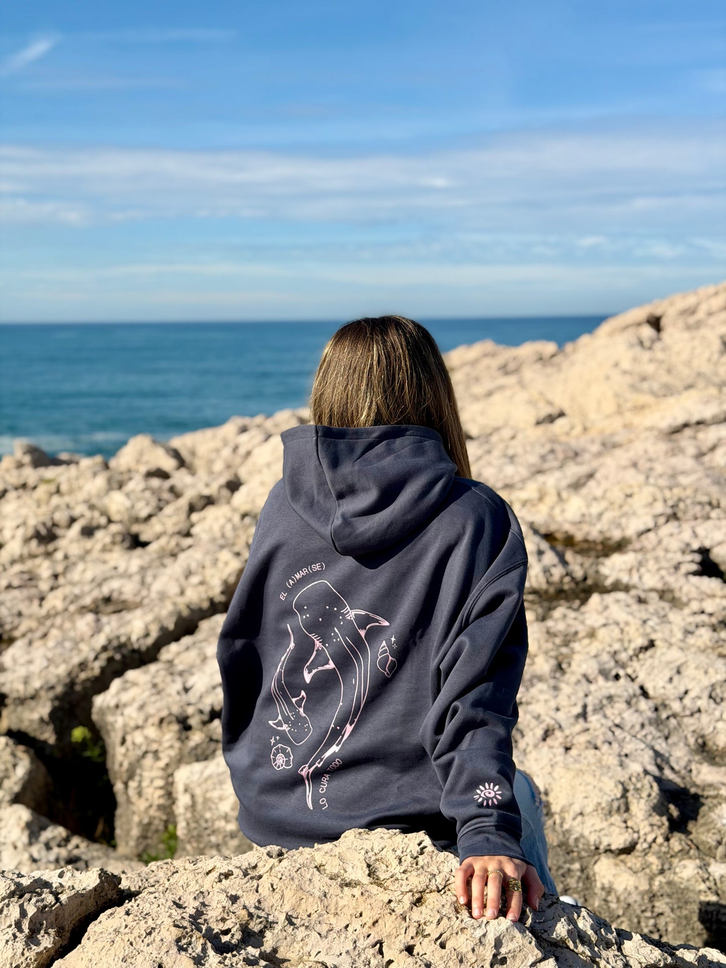 Sudadera Whale Shark - grey